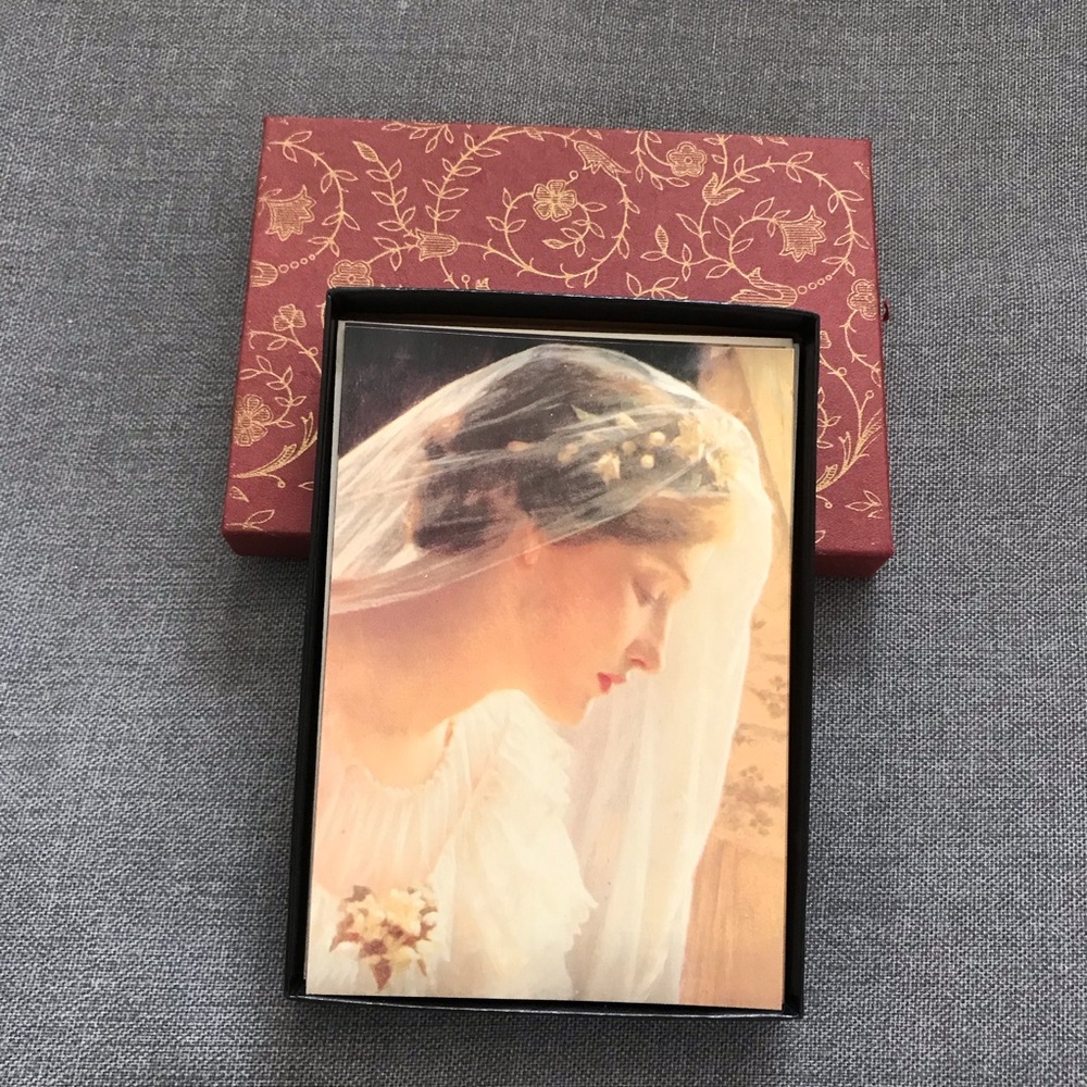 Elegant Bridal Greeting Cards Set - Picture 4 of 4